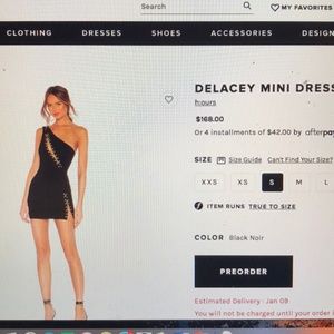 H:ours Delacey Mini Dress
